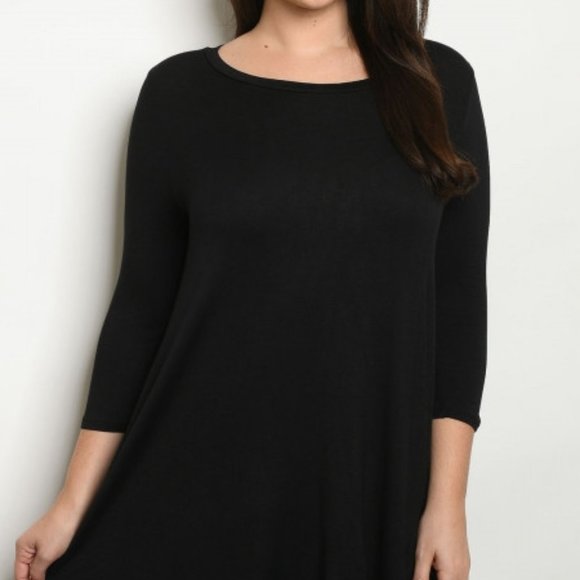 Tunic Top PLUS SIZE - Picture 3 of 4